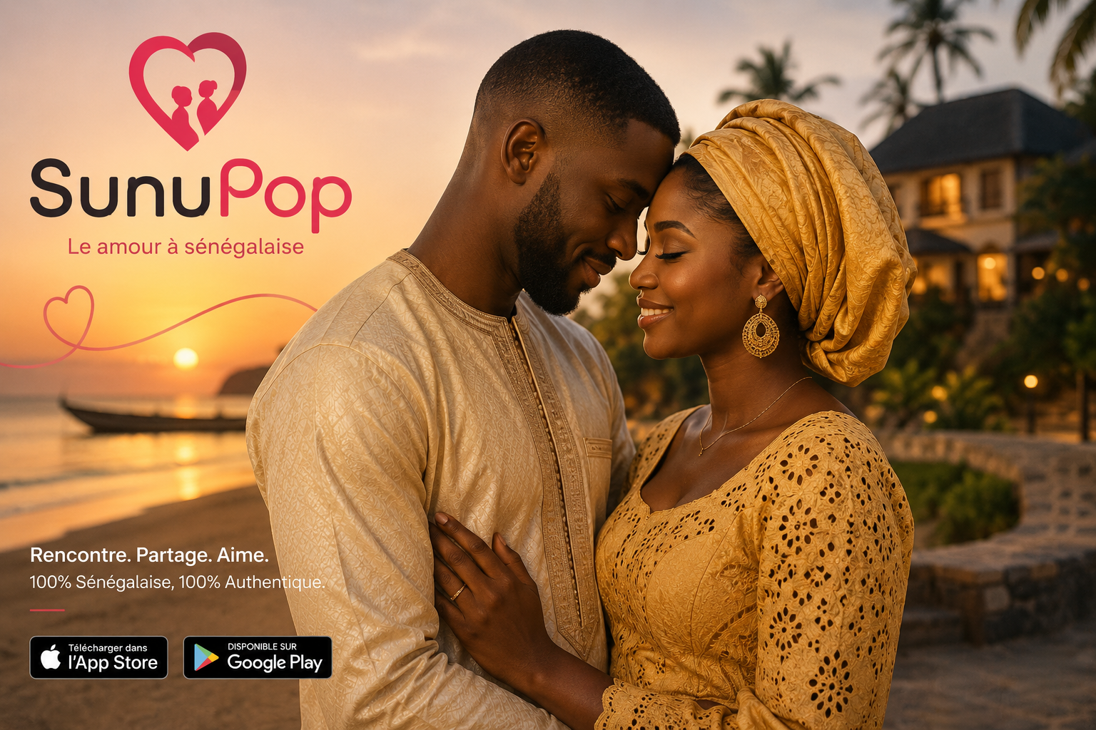 SunuPop — Rencontre autrement au Sénégal
